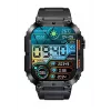 Denver SWC-191B smartwatch / reloj deportivo 4,98 cm (1,96 inch) IPS 45 mm digital 320 x 386 píxeles pantalla táctil negro