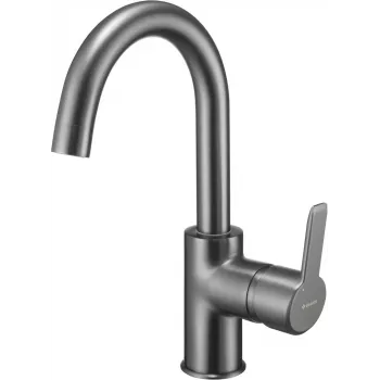 Grifería de lavabo deante BQA D24M, Cromo, ahorro de agua