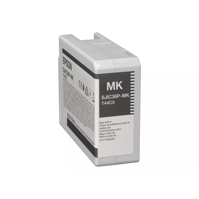 Cartucho de tinta Epson SJIC36P(MK) 1 ud. Original negro mate