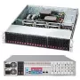 Supermicro SC216 BE1C-R920LPB - Rack - montaje en rack - 2U - ATX mejorado y ampliado - SATA/SAS - Hot-Swap 920 vatios - negro