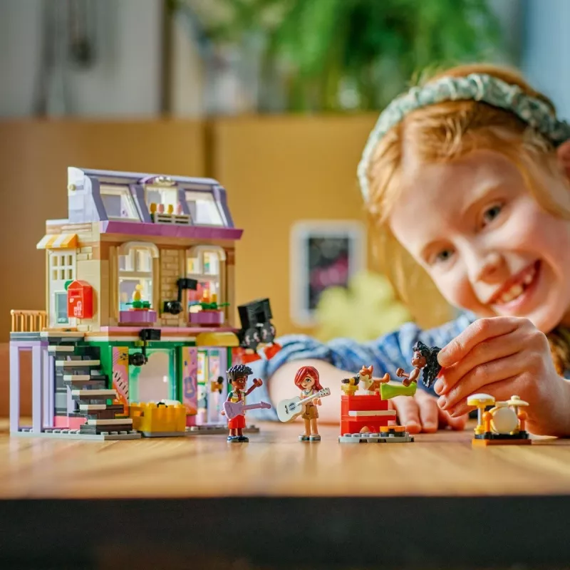 LEGO FRIENDS 42653 Tienda de música y piso