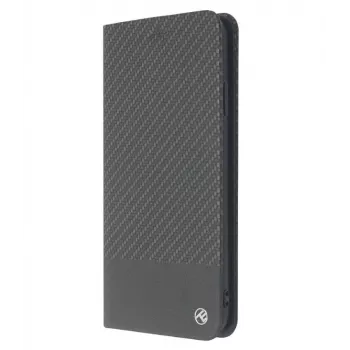 Funda tipo libro Tellur Carbon para iPhone XS – negra