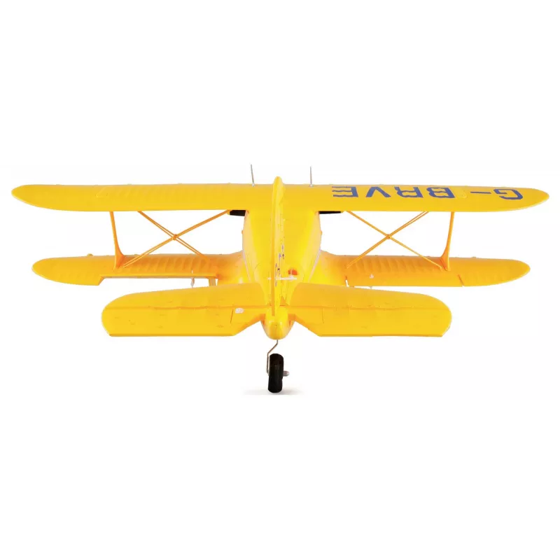 Avión RC Amewi AMXFlight Beech D17s 3D/6G RTF — amarillo, modelo listo para volar