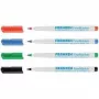 Rotulador fino Franken FineMarker 4 uds. negro azul verde rojo