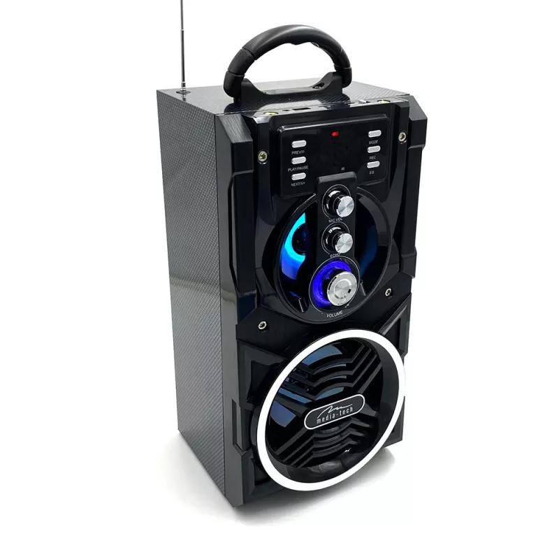 Altavoz portátil estéreo Media-Tech PARTYBOX BT MT3150 Negro