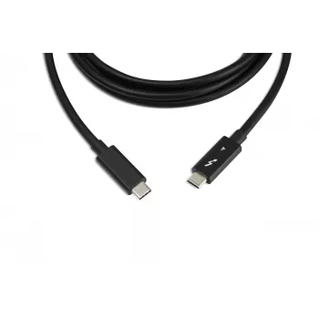 Cable Thunderbolt Lenovo 4Z51A40455 — 2 m, 40 Gbit/s, conector macho a conector macho, negro