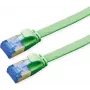 VALUE cable de red Cat.6A (Clase EA) FTP, extraplano, Verde, 0,5 m (21.99.2140)