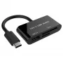 Lector de tarjetas USB-C SDXC/combo/negro