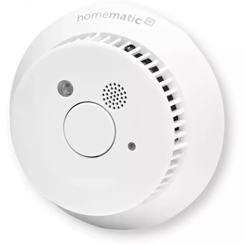 eQ-3 AG Homematic IP HmIP-SWSD-2, detector de humo óptico, inalámbrico, blanco, 85 dB, 200 m, IP20