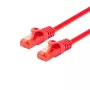 LOGON TCU66U150R cable de conexión de red Cat6 U/UTP, 15 m, rojo