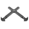 Soporte de escritorio para portátil MACLEAN MC-836 — regulable en altura, diseño ergonómico, negro, para uso horizontal del portátil (58,5×236×320 mm)