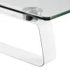 Elevador de monitor de cristal para escritorio, máx. 20 kg