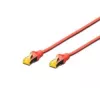 Cable de red Digitus CAT 6A S/FTP RJ-45 Cat6a 2m Rojo