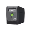 Green Cell PowerProof UPSLM360 650VA / 360W SAI Line-Interactive con LCD, 12V 7Ah