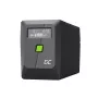 SAI interactivo Green Cell 6,5 kVA, 360 W, 2 salidas AC, 12 V 7 Ah VRLA, USB, torre, negro