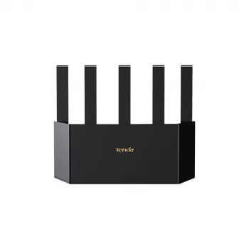 Router WLAN TENDA TE3L Wi‑Fi 7 (IEEE 802.11ax), 3x Gigabit-LAN, 1x WAN, 512 MB RAM, VLAN, NAT, WPA, negro