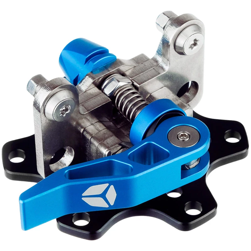 Kit completo de liberación rápida universal Triton Cube Controls — azul