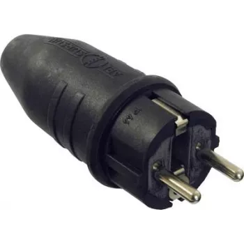AS SCHWABE enchufe de goma maciza 10/16A (61412)