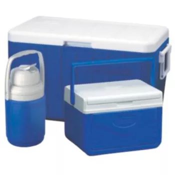 Nevera Coleman Combo, 45,7 l, 48 h, Azul, Blanco, Poliuretano, 660 mm, 450 mm