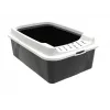 Arenero abierto para gatos rotho Bonnie Cat 572×393×209 mm, tecnopolímero, 30 L, negro/gris