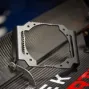 Asetek SimSports Anclaje Frontal para Podium Brackets - negro, 70 mm de diámetro de tornillos