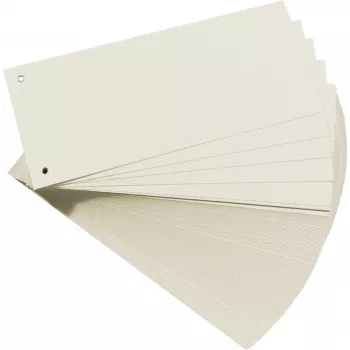 Separadores Herlitz 10843654 Cartón Blanco 100 uds.