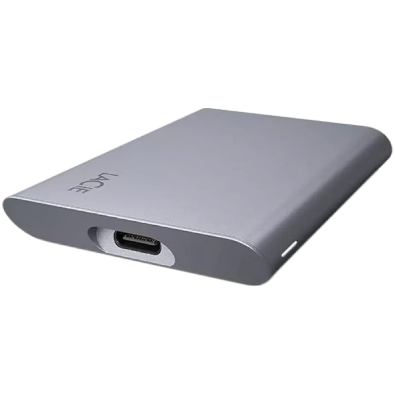 SSD móvil LACIE 500GB Secure USB-C USB 3.0 Space Gray