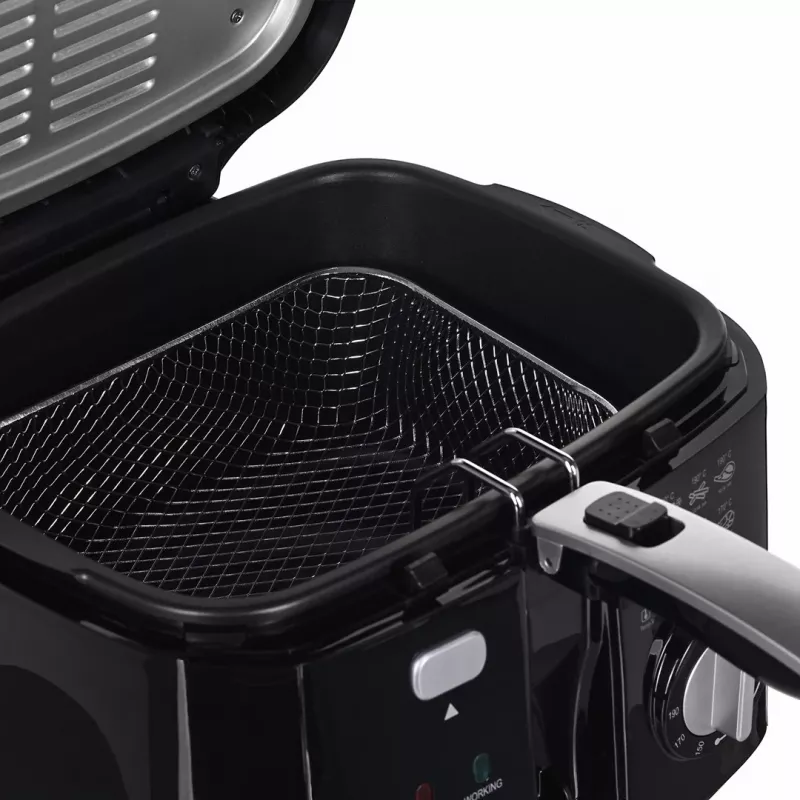 Freidora Mesko Home MS 4908 Single 2,5 L 1800 W negro gris