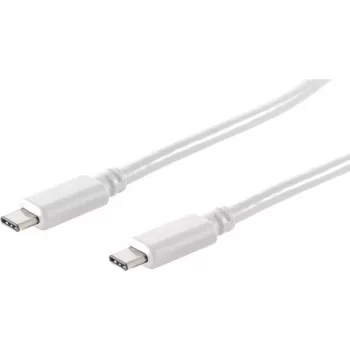 Cable USB S/CONN 13-45156 USB 3.2 Gen 2 1,5 m blanco