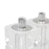 Molinillo de sal y pimienta Salter 7605 CLXR Twin diseño compacto, a pilas, molienda ajustable