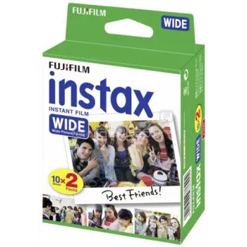 Película Fujifilm Instax Wide 20 unidades 108 x 86 mm