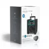 Radio Nedis RDDB3100GN 15W Bluetooth IP65 Negro/Verde