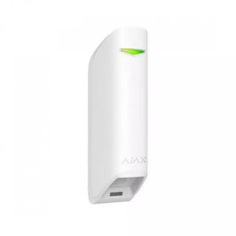 Sensor infrarrojo pasivo Ajax 13268 Inalámbrico Pared Blanco Soporte de montaje incluido