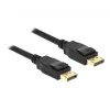 DeLOCK - cable DisplayPort - DisplayPort (M) a DisplayPort (M) - 1,5 m - compatible con 4K - negro (85508)