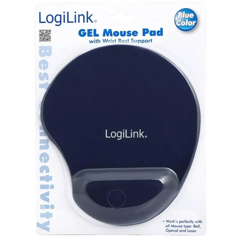 LogiLink ID0027B alfombrilla de ratón azul
