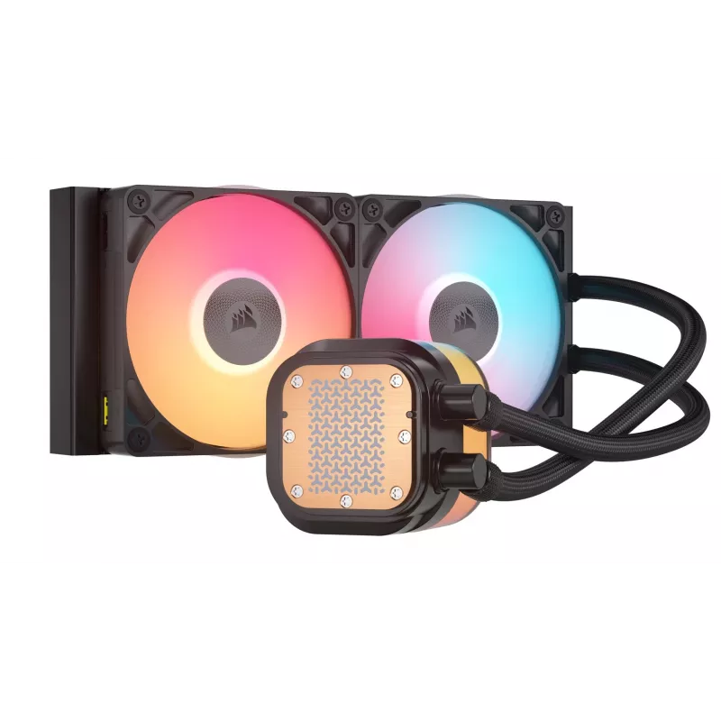 Ventilador de aire Corsair iCUE LINK TITAN 240 RX LCD 12 cm negro 300–2100 RPM