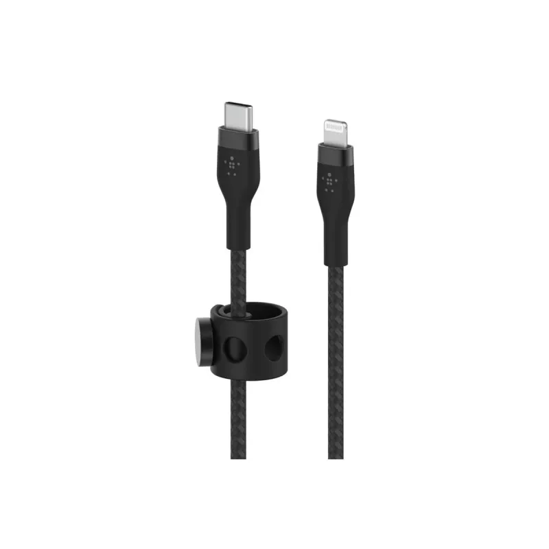 Belkin BOOST CHARGE - Cable Lightning - USB-C macho de 24 pines a Lightning macho - 3 m - negro - para Apple iPad/iPhone/iPod (Lightning)