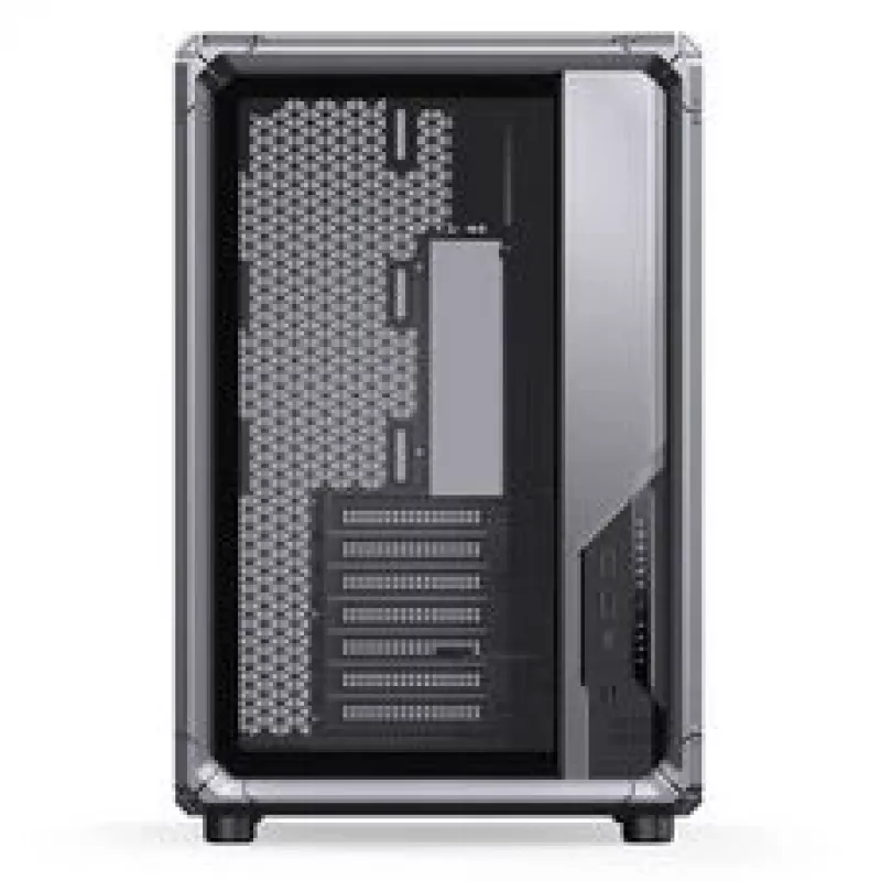 Caja PC Jonsbo X400, torre media ATX, panel lateral de cristal templado, gris
