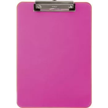 Maul tablilla con pinza 2340621 rosa (transparente) (ancho x alto x fondo) 226 x 318 x 15 mm (2340621)