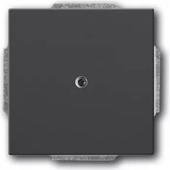 BUSCH JAEGER Tapa central 1749-885 negro mate