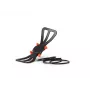 Soporte de teléfono ajustable Deeper ITGAM0003 — soporte de teléfono para caña de pescar, silicona, para móviles de 3,5–5 pulgadas, 280 mm, negro