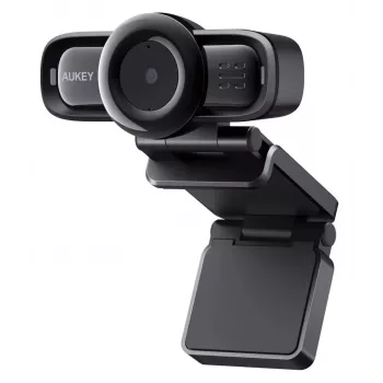 Webcam AUKEY PC-LM3 2 MP 1920 x 1080 píxeles USB 2.0 negro