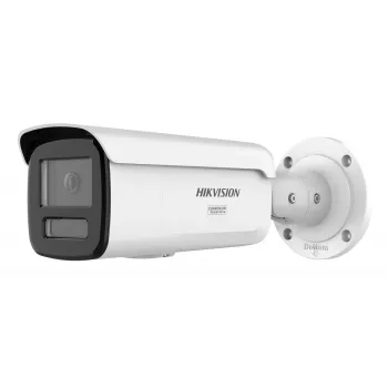 Cámara de vigilancia IP bullet Hikvision DS-2CD2T46G3-4IZY (AcuSense) 2688×1520, 2,8/4 mm, exterior, montaje en techo/pared