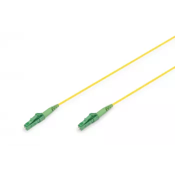 Cable de conexión de fibra óptica simplex Digitus monomodo LC/APC - LC/APC 15 m
