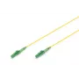 Cable de conexión de fibra óptica simplex Digitus monomodo LC/APC - LC/APC 15 m