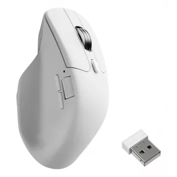 KEYCHRON M6 (1000Hz) Ratón inalámbrico Blanco