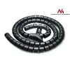 Maclean MCTV-676 B cubrecables organizador, negro