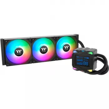 Kit de refrigeración líquida Thermaltake LA360-S ARGB 12 cm, negro
