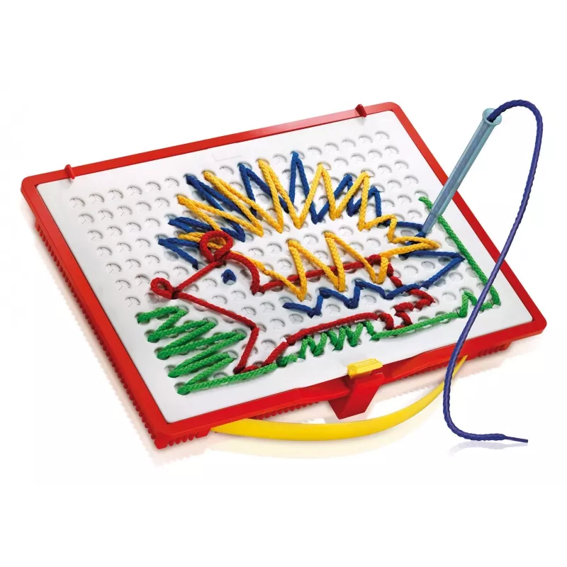 Quercetti 0570 Filo juguete educativo de cordones de bordado, desde 4 años, multicolor