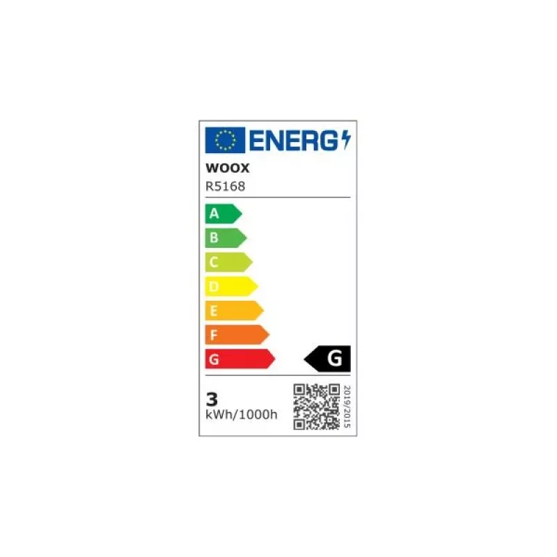 WOOX R5168 guirnalda LED navideña inteligente, 20 m, 200 LED, blanco cálido, Wi-Fi